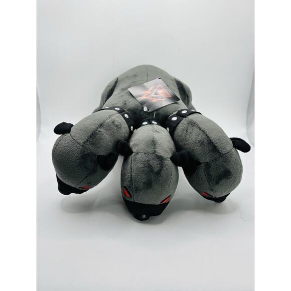 Cerberus Summit Collection Pacific Hellions Plush 3 Headed Dog 9" New With Tags. - Picture 10 of 11